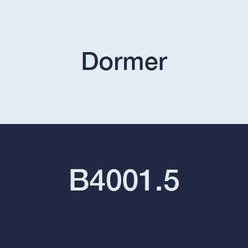 Dormer B400 B4001.5 Carbide Straight Shank Chucking Machine Reamer with H7 Accuracy, Diameter 1.5 mm, Single Pack
