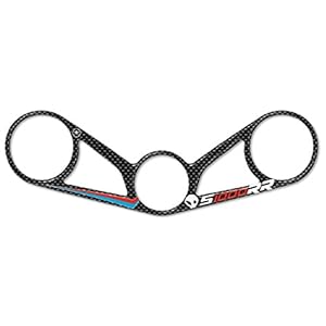 labelbike – 3D hars Sticker vorkplaat voor motorfietsen compatibel met BMW S1000RR 2009-2011