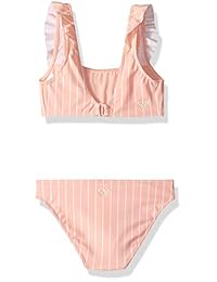 Roxy Big Girls Field of Love Athletic - Conjunto de natación para niña
