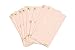 Sugar & Cloth Rectangle Paper Napkins, Peach with Gold Starbursts, 32 Count