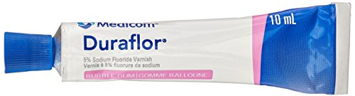 Medicom 10011 Duraflor 5% Sodium Fluoride Varnish Tube, 10 mL Capacity