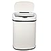 New White 13-Gallon Touch Free Sensor Automatic   Kitchen Office
