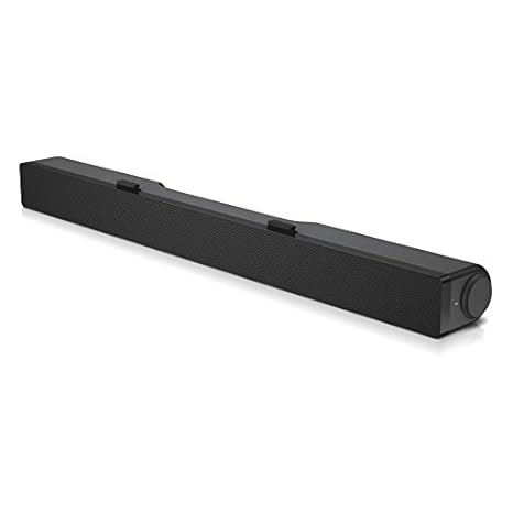 Dell AC511 - Barra de sonido USB (2.5 W, USB, 3.5 mm), color negro