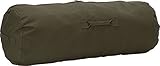 Army Universe Olive Drab Standard Side Zipper Canvas Duffle Bag (21" x 36")