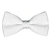Men's Classic Pre-Tied Formal Tuxedo Bow Tie - S.H Churchill (White)