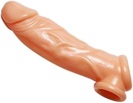CKLK Reusable Sleeve for Men Realistico Extender Enlargement 9 INCH Large Extra 3 INCH