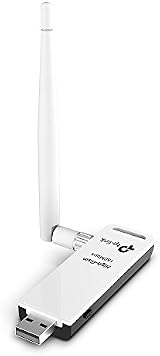 TP-Link TL-WN722N USB WiFi Adapter 150Mbps Wireless N White v3.0 4dBi Antenna view 2