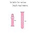 Apple Watch Band - WantsMall Soft Silicone Sport Style Replacement iWatch Strap for 38mm Apple Watch Models(pink)