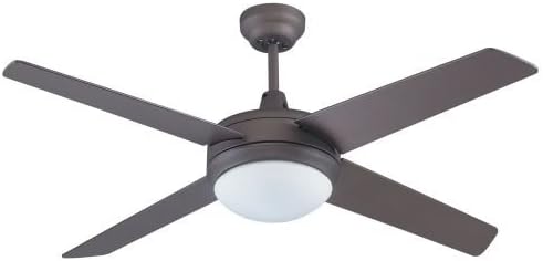 Miseno MFAN-4001LED 50" Energy Star Indoor Ceiling Fan - Includes 4 MDF Blades, Oil Rubbed Bronze