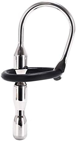 Dorcell 50-Advanced &Beginner Urêthral Sounds Pêŉiš Rings Hypoallergenic Stainless Steel Urinary P-lúg Beads Stimulate Urêthral Dilatơŗs Másturbátor Toy (Silver)