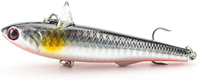 Wotesport Long submerged pencil 7cm15g gram Luya hooks bait bionic false bait fishing perch bait (Color-/d)