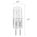 10 Pack Frosted Lense Dimmable T4 Q35/G5.3FR/120V G5.3 JCD 35 Watt 35W 120 Volt Halogen Light Bulb Electric Oil Warmer Replacement Warmer Oil Aromatherapy Lamp Incense Diffuser Dimming Wax Burner