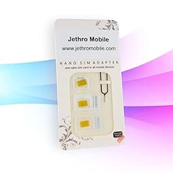 Jethro SIM Card Adapter Nano Micro - Standard 4 in