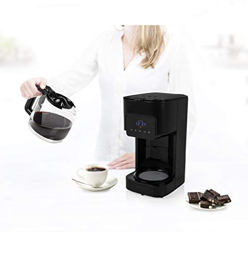 Princess Black Steel Kaffeemaschine - 1,5 Liter Fassungsvermögen, 900 Watt, für bis zu 15 Tassen, Füllstandanzeige… – Bild 6