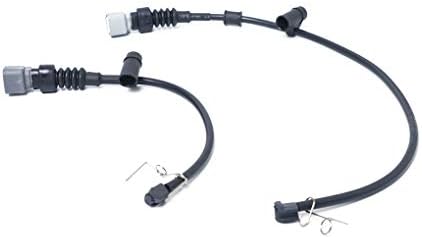 2pcs Car Brake Pad Wear Sensor Indicator Cable for Lexus LS430 Front Rear Right Alarm Wire 4777050050 4777050060 Regard L