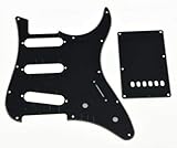 FidgetKute Guitar HSS/SSS Pickguard Back Plate fits