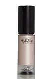 Best Skin Care Makeup Liquid Shimmer Cream - Alexis Vogel Halo Highlights - Create Beautiful Youthful Skin Glow - Use on top of Foundation as Highlighter Makeup, Contouring Makeup, Bronzer, or Shimmer Blush - Available in 3 Shades - Created by Celebrity Makeup Artist