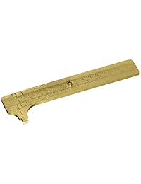 Herramientas Centrales 6506 Acero Inoxidable Slide Rule Calibrador 0   4" 0   100 mm "