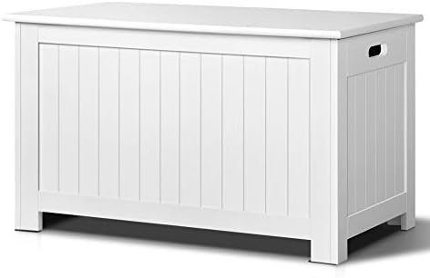 white toy chests wooden