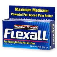 Flex-all max strength topical analgesic cream 3 ounce
