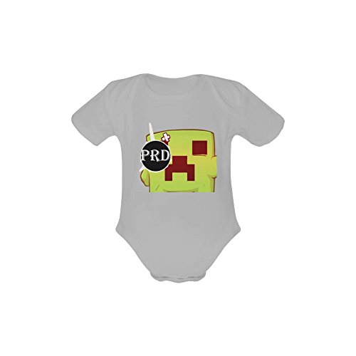 Wihuae Unisex Spag Heddy Its Me Baby Powder Organic Short Sleeve Onesies 6months