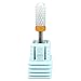 Pana (Grit: XXC - 2X COARSE) Professional USA Ceramic White Smooth Top LARGE Barrel Bit Nail Drill 3/32