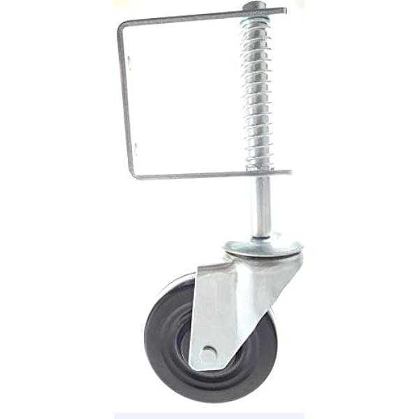Amazon Com Tech Team 4 Inch Spring Loaded Fence Gate Wheel Caster 130 Pound Capacity Fence Hardware Flat Free Gate Wheel Industrial Scientific Amazon Com Tech Team 4 Inch Spring Loaded Fence Gate Wheel Caster 130 Pound Capacity Fence Hardware Flat Free Gate Wheel Industrial Scientific