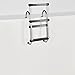 RecPro Marine Pontoon Boat 4 Step Folding Boarding Ladder AL-B4