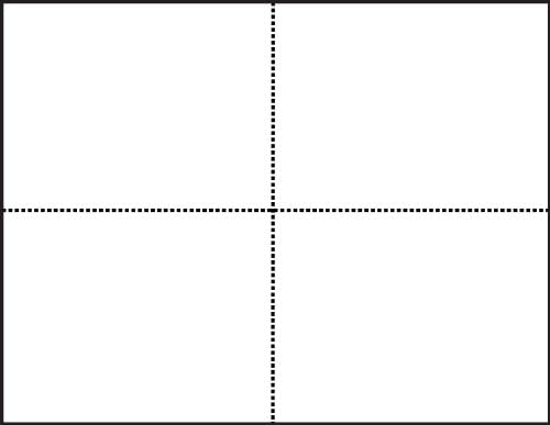 5 1/2 x 4 1/4 Blank Printable Postcards 125lb Laser Inkjet Matte 250 sheets 514PC