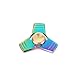 Hot Sale! AMA(TM) Hands Spinner Tri Fidget Spinner Zinc Alloy Fingertip Bearing Toy Focus Decompression Gyro Gifts (Gold)