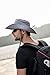 KKIV Sun Hats for Men Women Fishing Hat UPF 50+ Protection Summer Outdoor Sun Cap Breathable Wide Brim Hat for Hiking Safari Camping Hunting Boating Gardening Travel Waterproof Bucket Mesh Boonie Hat