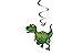 Artunique Dinosaur Party Supplies | 52PC Party Decorations Kit Including Dinosaur Balloons (16) | Happy Birthday Banner (1) | Hanging Swirls (30) | Mylar Balloon (1) | Tattoos (4) for Party