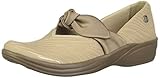 Bzees Womens Playful Sneaker Taupe 7.5 M