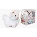 L"IL KITTY WHITE KITTY (Q-26) WALKS , TAIL WAGS , HEAD NODS ,PLAYFULLY POUNCES