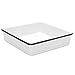 Crow Canyon Home Enamelware Square Brownie Pan, 9 inch, Vintage White/Black