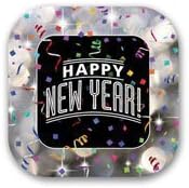 Happy New Year Party Plates (24)