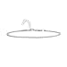 Amberta Italian Sterling Silver Anklet for Women 925 | Adjustable Ankle Bracelets for Women Beaded Heart Summer Jewelry: Bismark