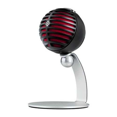 Shure MV5-B-DIG – Digitales Kondensatormikrofon für hochwertige Audioaufnahmen mit USB- und Lightninganschluss für PC, Mac, iOS- und Android-Geräte – 