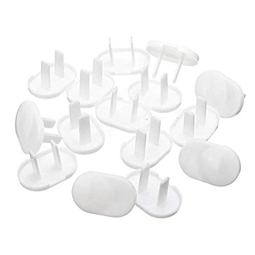 LoveInUSA 20 PCS Secure Press Plug Protectors Outlet Plugs Child Baby Safety Outlet Covers