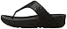 Fitflop Women's Lulu Superglitz Textile Sandal,Black,6 M US