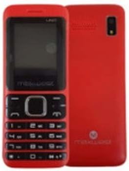 Unlocked Cellphone Maxwest Uno Dual Sim GSM Quad Band Micro Sd Games Camera Flash Desbloqueado GSM (Red)