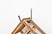 Heavy Duty Jumbo Arm Indoor Outdoor Storage Wall Hanging Hooks, Dock or Wall Mount Hangers Cradle Set for Canoe, Kayak, Paddle Board, Surfboard, Snow Board, Wake Board (4 Pack, Grey)