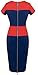 Homeyee Women's New Ol Casual Career Dress U463 (M, Orange)
