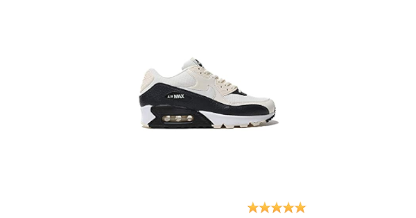 Amazon.com: Nike Air Max 90 - Zapatillas para mujer, color marfil, blanco y  negro, color gris, 9 M US : Ropa, Zapatos y Joyería