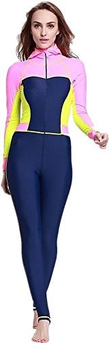 YEESAM Full Body Swimsuit Swim Suit Full Coverage Long Legs & Sleeves for Women