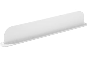 Quhoxdye Silicone Sink Splash Guard, Sink Splash Guard with Suction Cup, Kitchen Sink Splash Guard That Can Be Placed Behind 