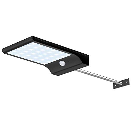 Solar Gutter Lights Wall Sconces With Mounting Pole Outdoor Motion