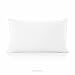 WEEKENDER Down Alternative Hotel Quality 100% Cotton Cover-Soft Queen (1 Single Pillow), White