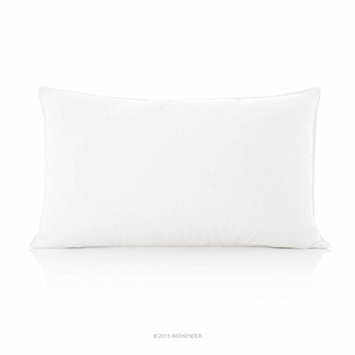 Weekender down alternative pillow with 100% cotton cover - standa…