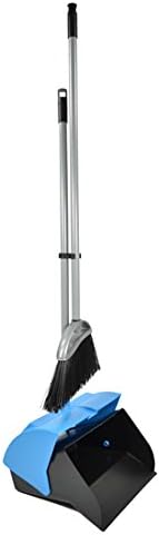 Long Handled Dustpan and Brush - Blue